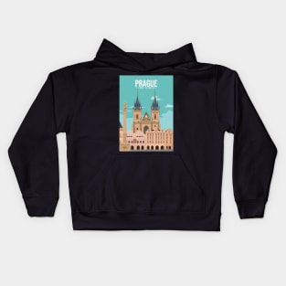 Staromestske namesti old town square czech praha prague Kids Hoodie